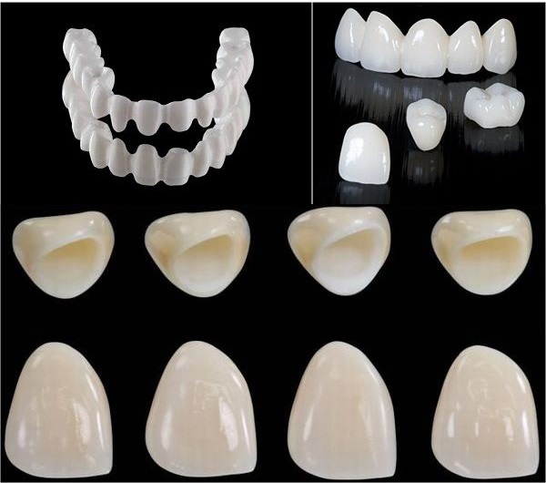 răng sứ zirconia có mấy loại