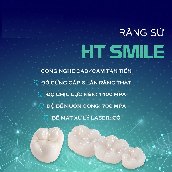 Bọc răng sứ HT Smile